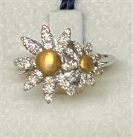 Anneau Zanette Gioielli Femme in Or blanc Diamante 0.46 Ct J/AN201 - J/AN201